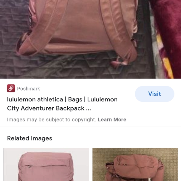 Lululemon l Large Shoulder bag l Pink - Picture 5 of 5